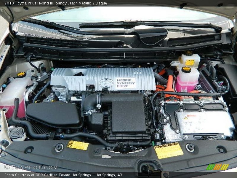 Sandy Beach Metallic / Bisque 2010 Toyota Prius Hybrid III