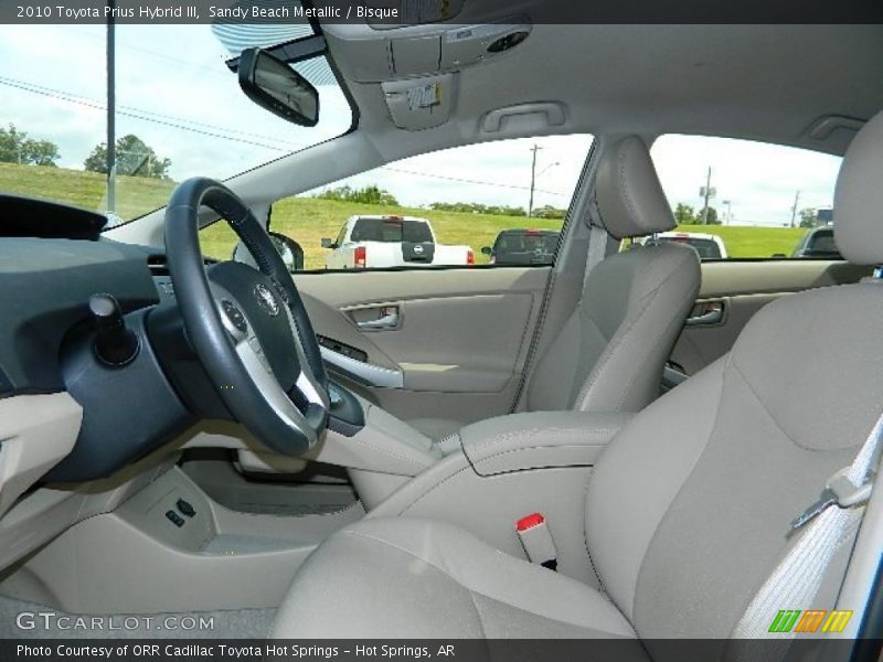 Sandy Beach Metallic / Bisque 2010 Toyota Prius Hybrid III