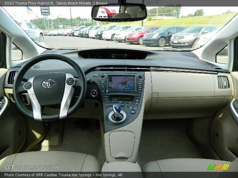 Sandy Beach Metallic / Bisque 2010 Toyota Prius Hybrid III