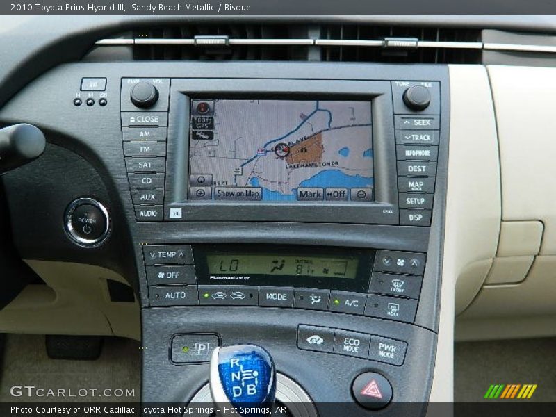 Sandy Beach Metallic / Bisque 2010 Toyota Prius Hybrid III
