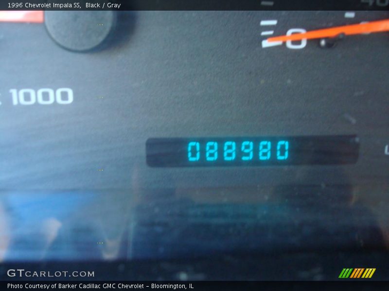 Black / Gray 1996 Chevrolet Impala SS