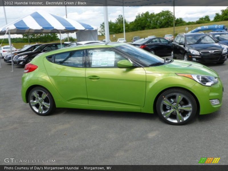 2012 Veloster  Electrolyte Green