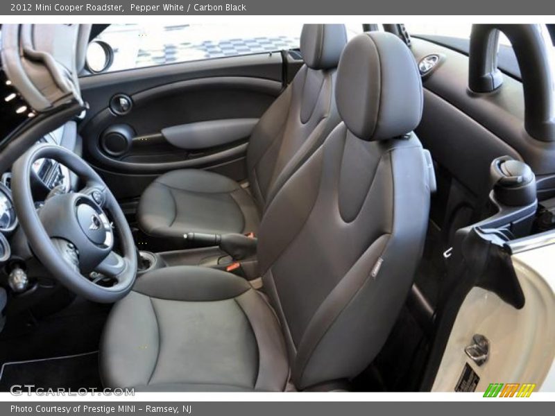  2012 Cooper Roadster Carbon Black Interior