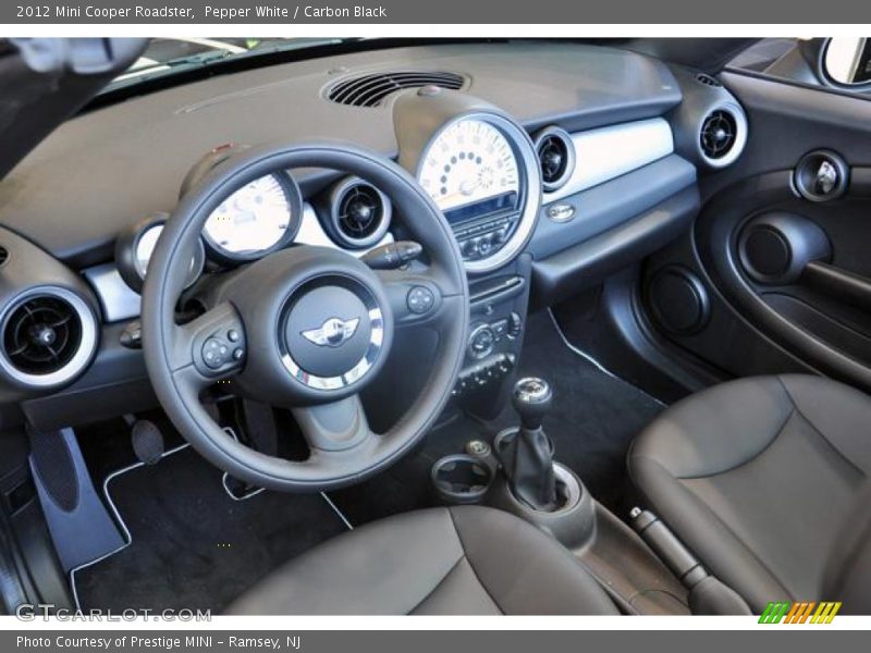 Dashboard of 2012 Cooper Roadster