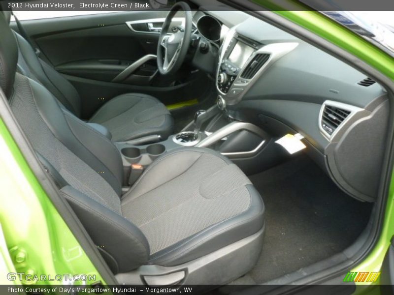  2012 Veloster  Black Interior