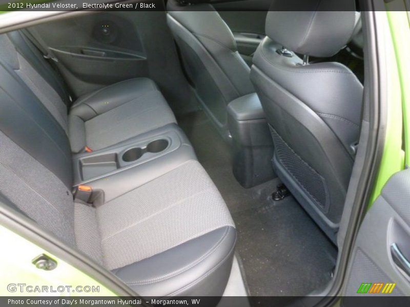 Rear Seat of 2012 Veloster 