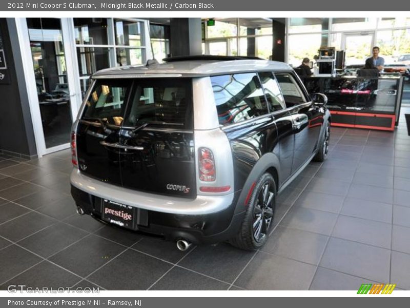 Midnight Black Metallic / Carbon Black 2012 Mini Cooper S Clubman