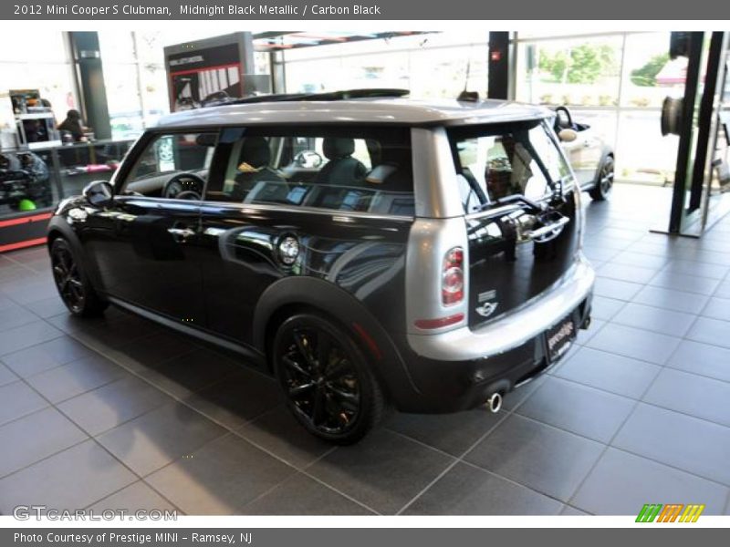 Midnight Black Metallic / Carbon Black 2012 Mini Cooper S Clubman