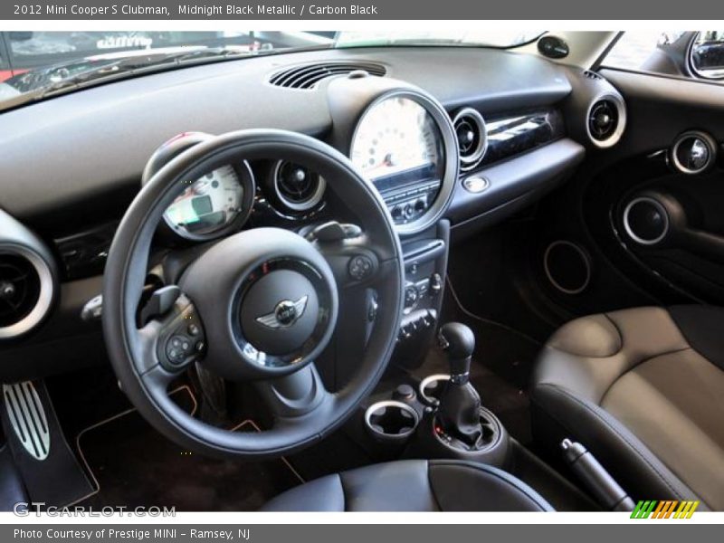 Midnight Black Metallic / Carbon Black 2012 Mini Cooper S Clubman