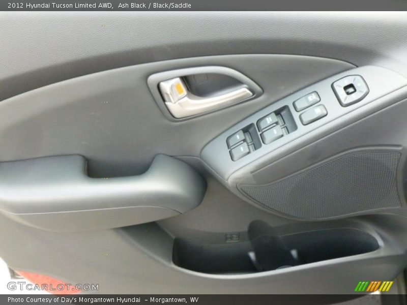 Ash Black / Black/Saddle 2012 Hyundai Tucson Limited AWD