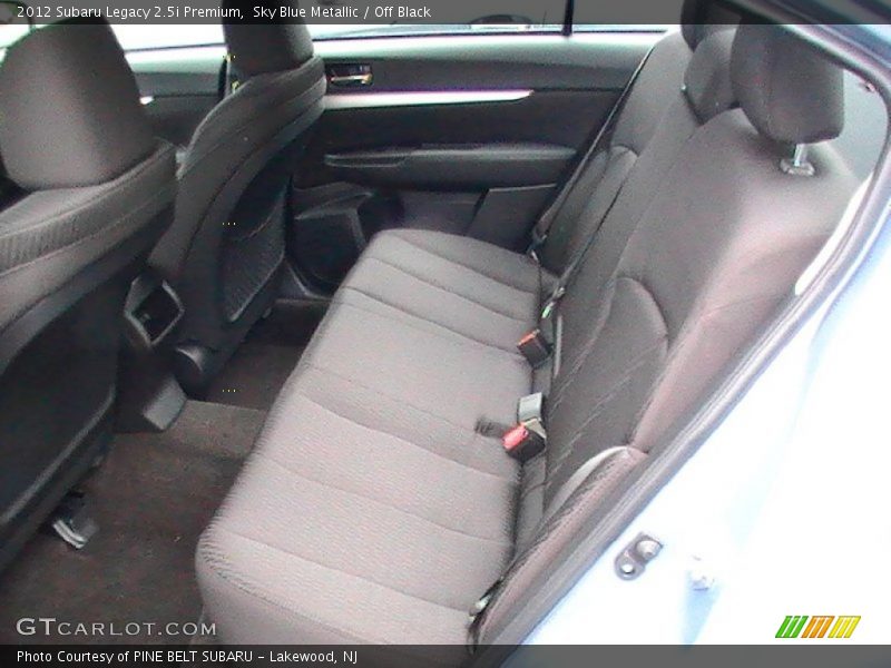 Sky Blue Metallic / Off Black 2012 Subaru Legacy 2.5i Premium