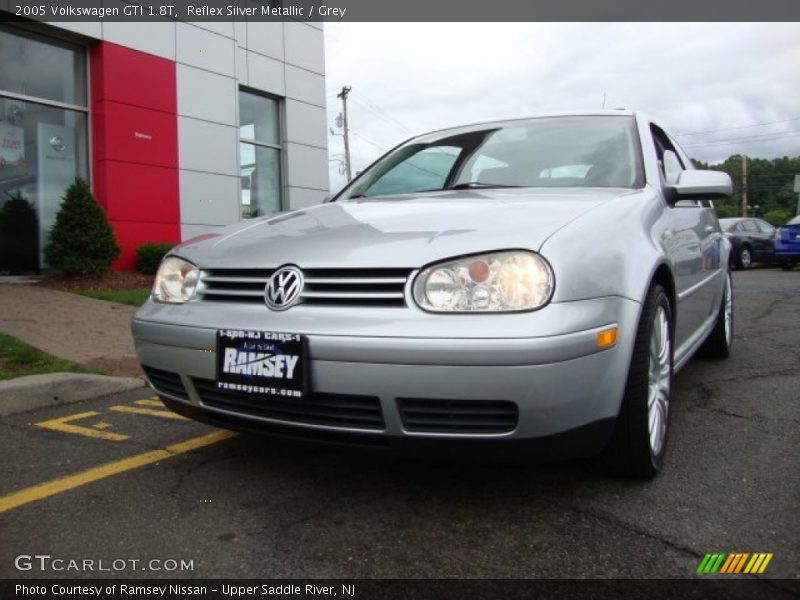 Reflex Silver Metallic / Grey 2005 Volkswagen GTI 1.8T