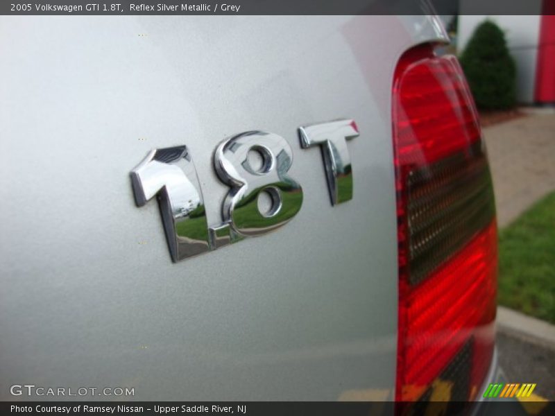 Reflex Silver Metallic / Grey 2005 Volkswagen GTI 1.8T