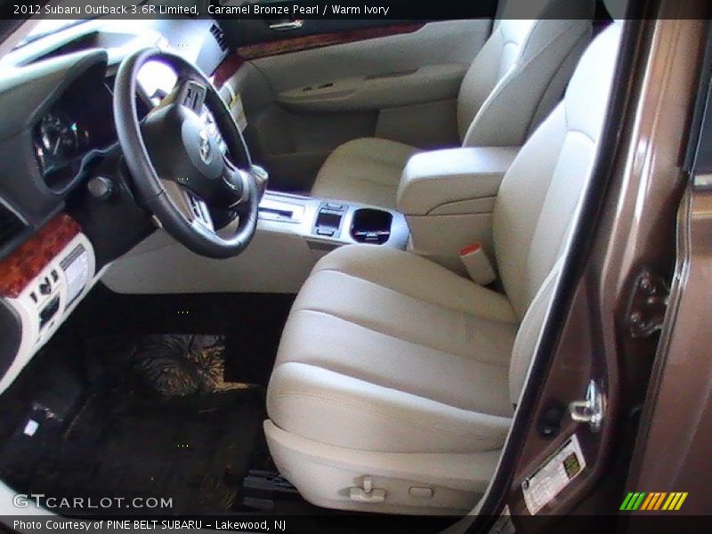 Caramel Bronze Pearl / Warm Ivory 2012 Subaru Outback 3.6R Limited