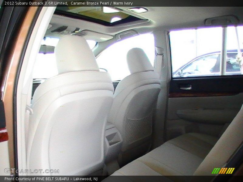 Caramel Bronze Pearl / Warm Ivory 2012 Subaru Outback 3.6R Limited