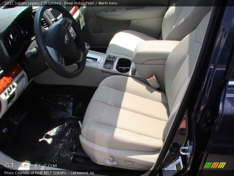 Deep Indigo Pearl / Warm Ivory 2012 Subaru Legacy 2.5i Limited