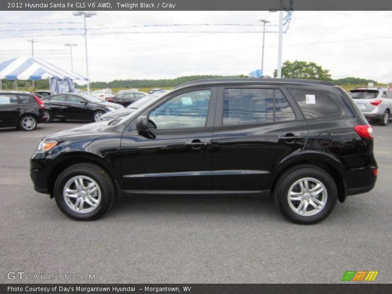  2012 Santa Fe GLS V6 AWD Twilight Black