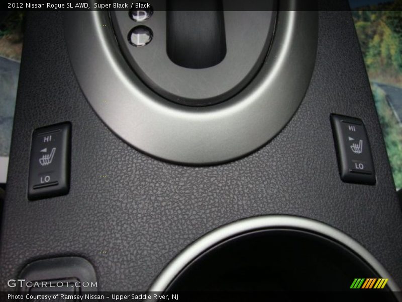 Super Black / Black 2012 Nissan Rogue SL AWD