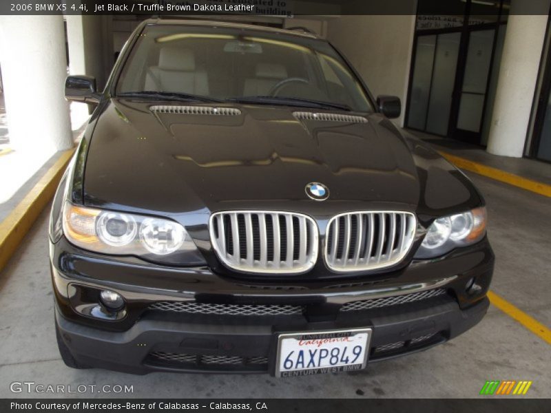 Jet Black / Truffle Brown Dakota Leather 2006 BMW X5 4.4i
