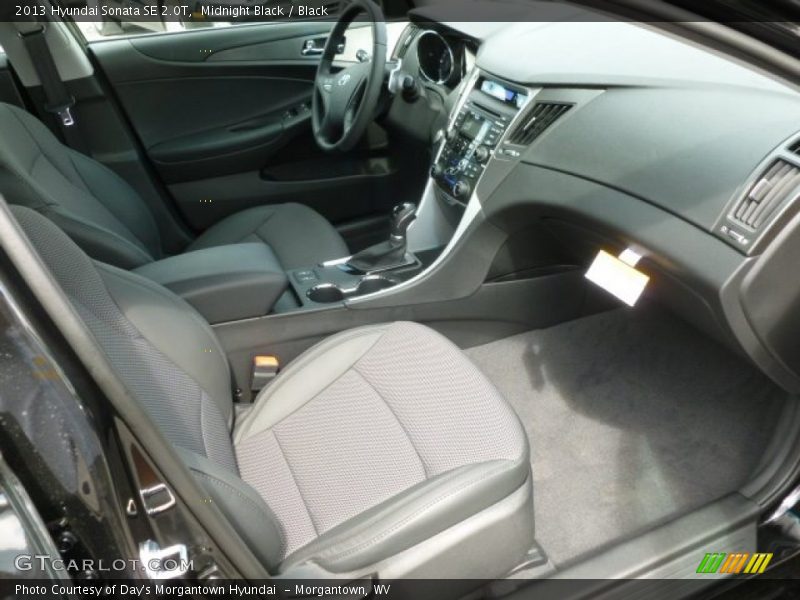  2013 Sonata SE 2.0T Black Interior