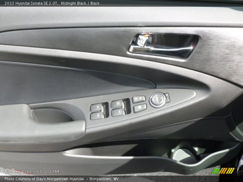 Midnight Black / Black 2013 Hyundai Sonata SE 2.0T