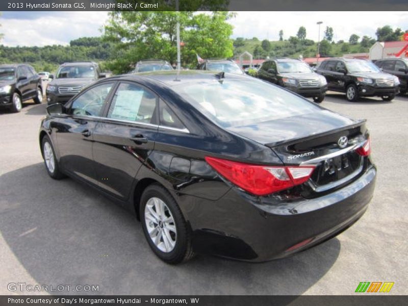 Midnight Black / Camel 2013 Hyundai Sonata GLS