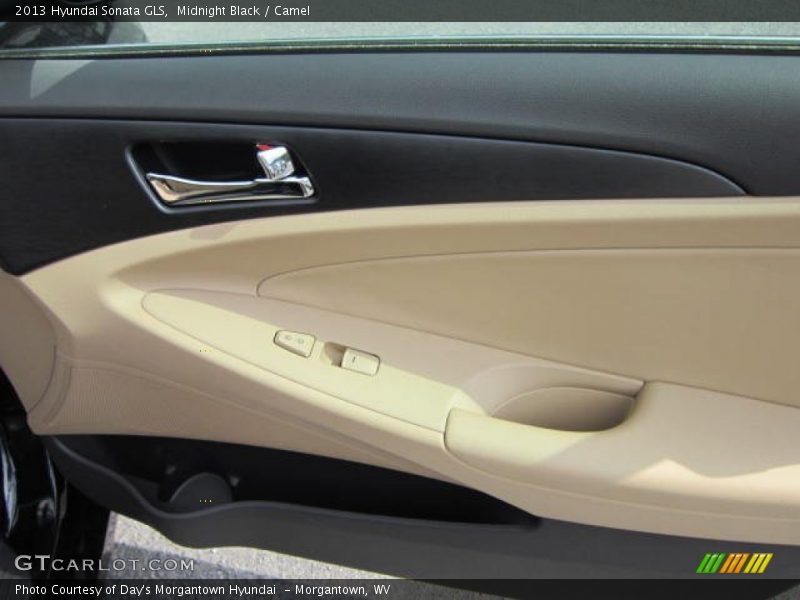 Midnight Black / Camel 2013 Hyundai Sonata GLS