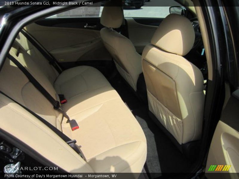 Midnight Black / Camel 2013 Hyundai Sonata GLS