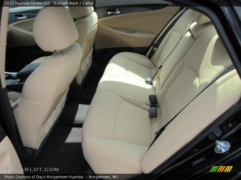 Midnight Black / Camel 2013 Hyundai Sonata GLS