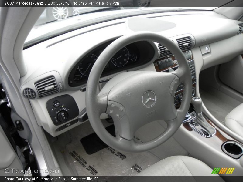 Iridium Silver Metallic / Ash 2007 Mercedes-Benz C 280 Luxury