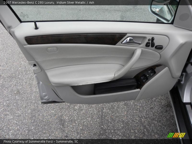 Iridium Silver Metallic / Ash 2007 Mercedes-Benz C 280 Luxury