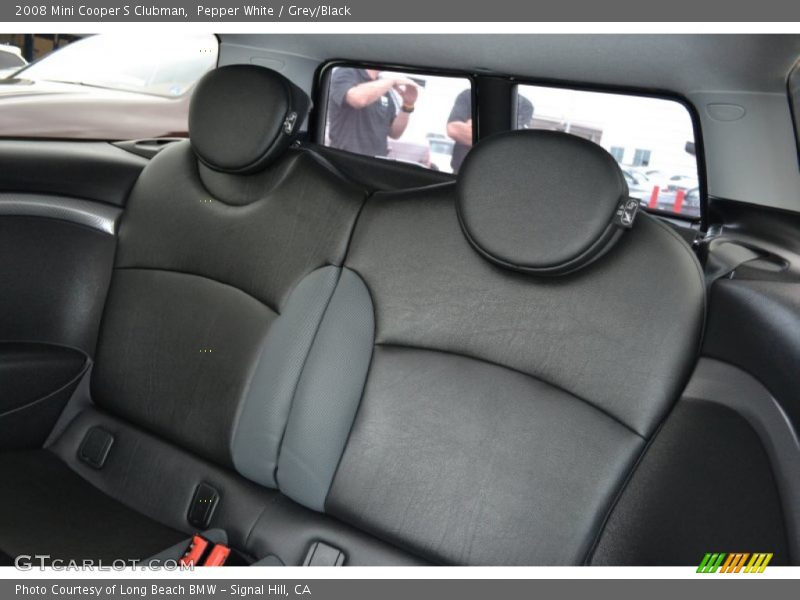 Pepper White / Grey/Black 2008 Mini Cooper S Clubman