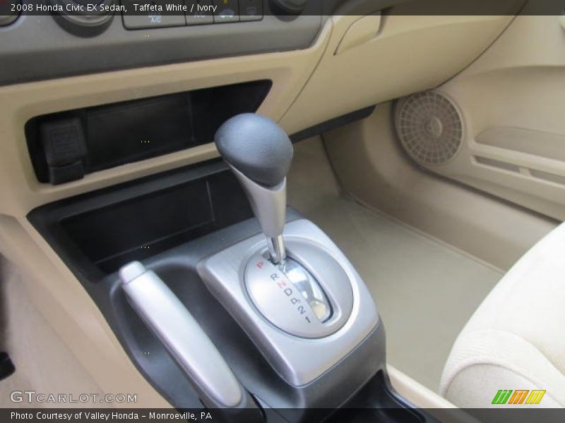 Taffeta White / Ivory 2008 Honda Civic EX Sedan