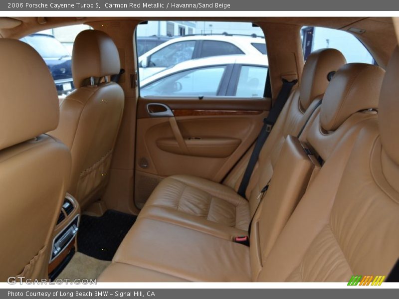 Carmon Red Metallic / Havanna/Sand Beige 2006 Porsche Cayenne Turbo S