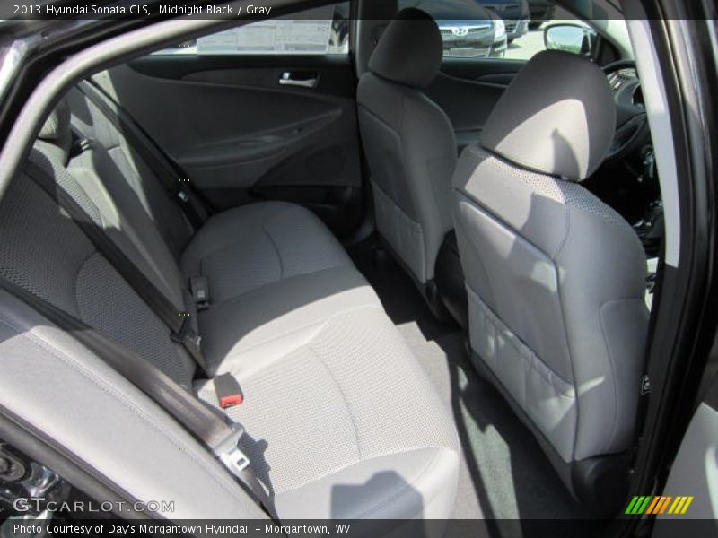 Midnight Black / Gray 2013 Hyundai Sonata GLS