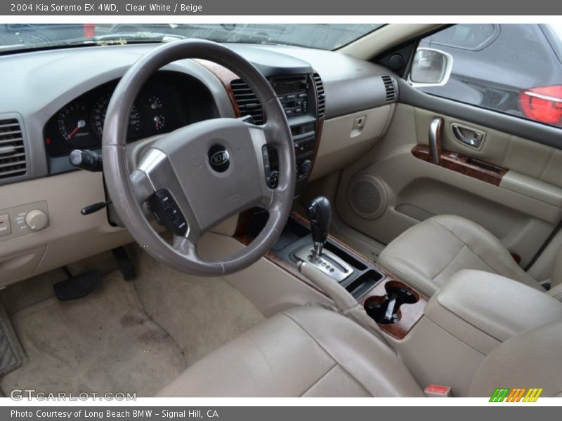  2004 Sorento EX 4WD Beige Interior