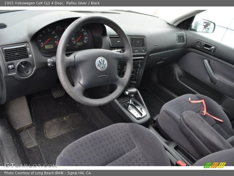  2003 Golf GLS 4 Door Black Interior