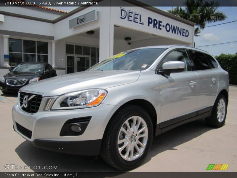 Silver Metallic / Anthracite 2010 Volvo XC60 T6 AWD