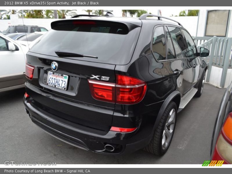 Jet Black / Black 2012 BMW X5 xDrive35i Sport Activity