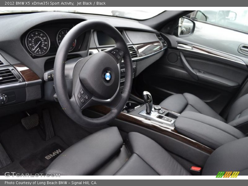 Jet Black / Black 2012 BMW X5 xDrive35i Sport Activity