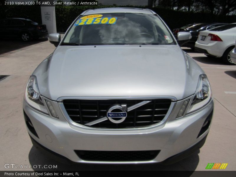 Silver Metallic / Anthracite 2010 Volvo XC60 T6 AWD