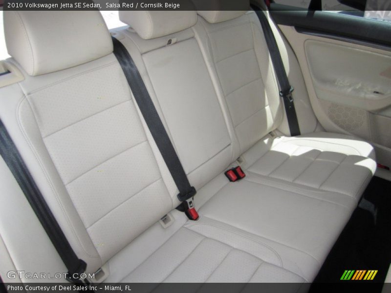 Salsa Red / Cornsilk Beige 2010 Volkswagen Jetta SE Sedan