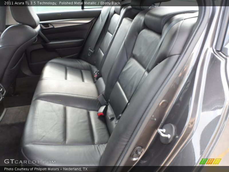 Polished Metal Metallic / Ebony Black 2011 Acura TL 3.5 Technology
