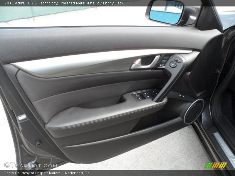 Polished Metal Metallic / Ebony Black 2011 Acura TL 3.5 Technology