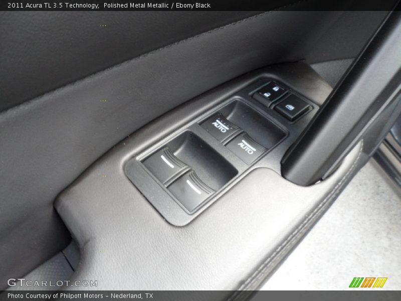 Polished Metal Metallic / Ebony Black 2011 Acura TL 3.5 Technology