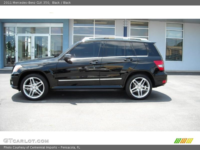 Black / Black 2011 Mercedes-Benz GLK 350
