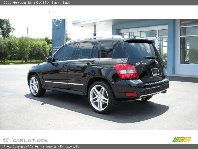 Black / Black 2011 Mercedes-Benz GLK 350