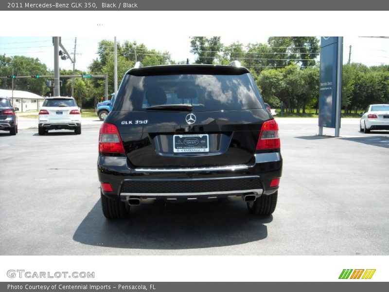 Black / Black 2011 Mercedes-Benz GLK 350