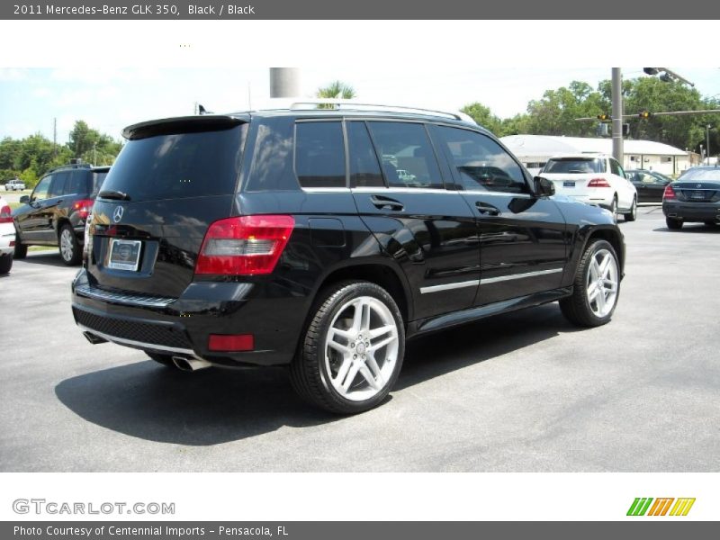 Black / Black 2011 Mercedes-Benz GLK 350