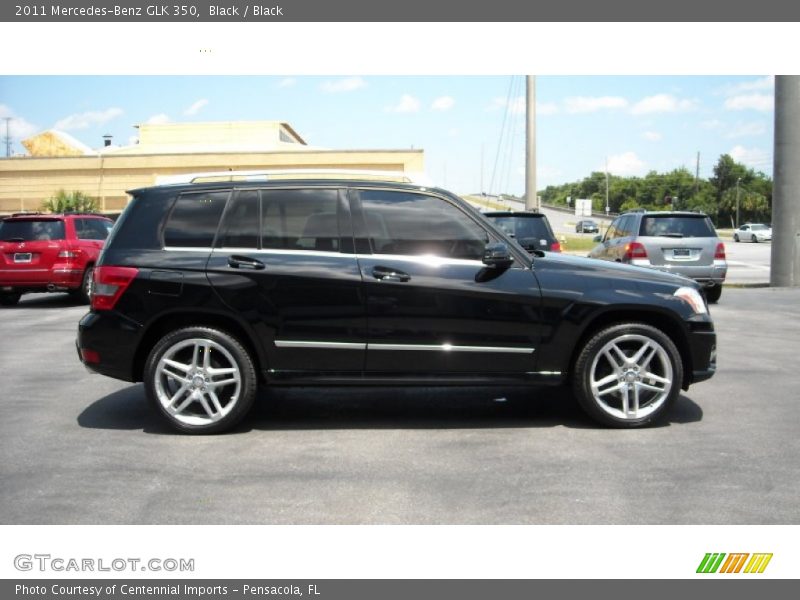Black / Black 2011 Mercedes-Benz GLK 350